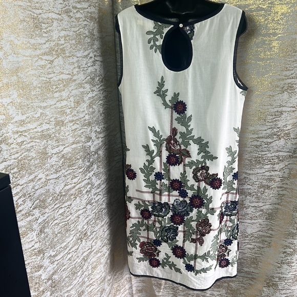 Max Studio Floral Embroidery Sleeveless Women’s Dress Size M - Picture 8 of 14